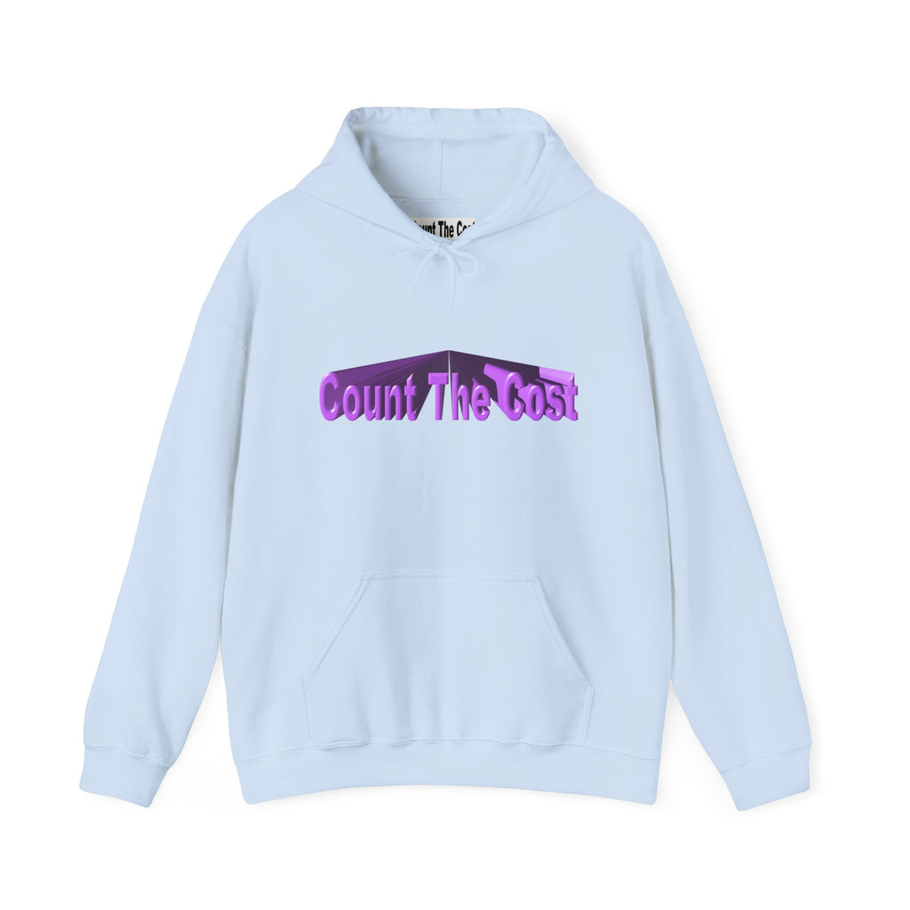 Count The Cost Hoodie — Christian Faith Quote Pullover (Matthew 10:32–33)
