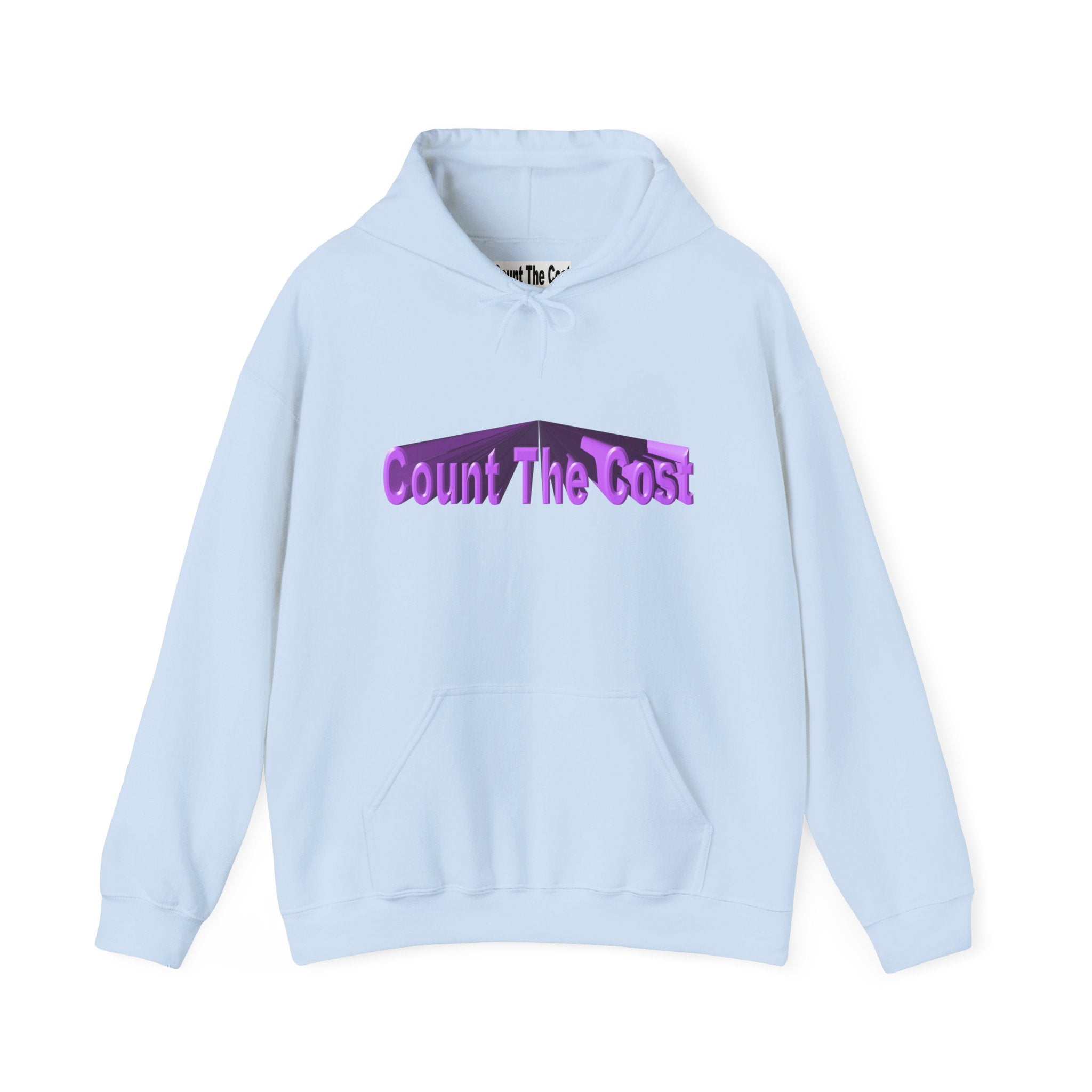 Count The Cost Hoodie — Christian Faith Quote Pullover (Matthew 10:32–33)