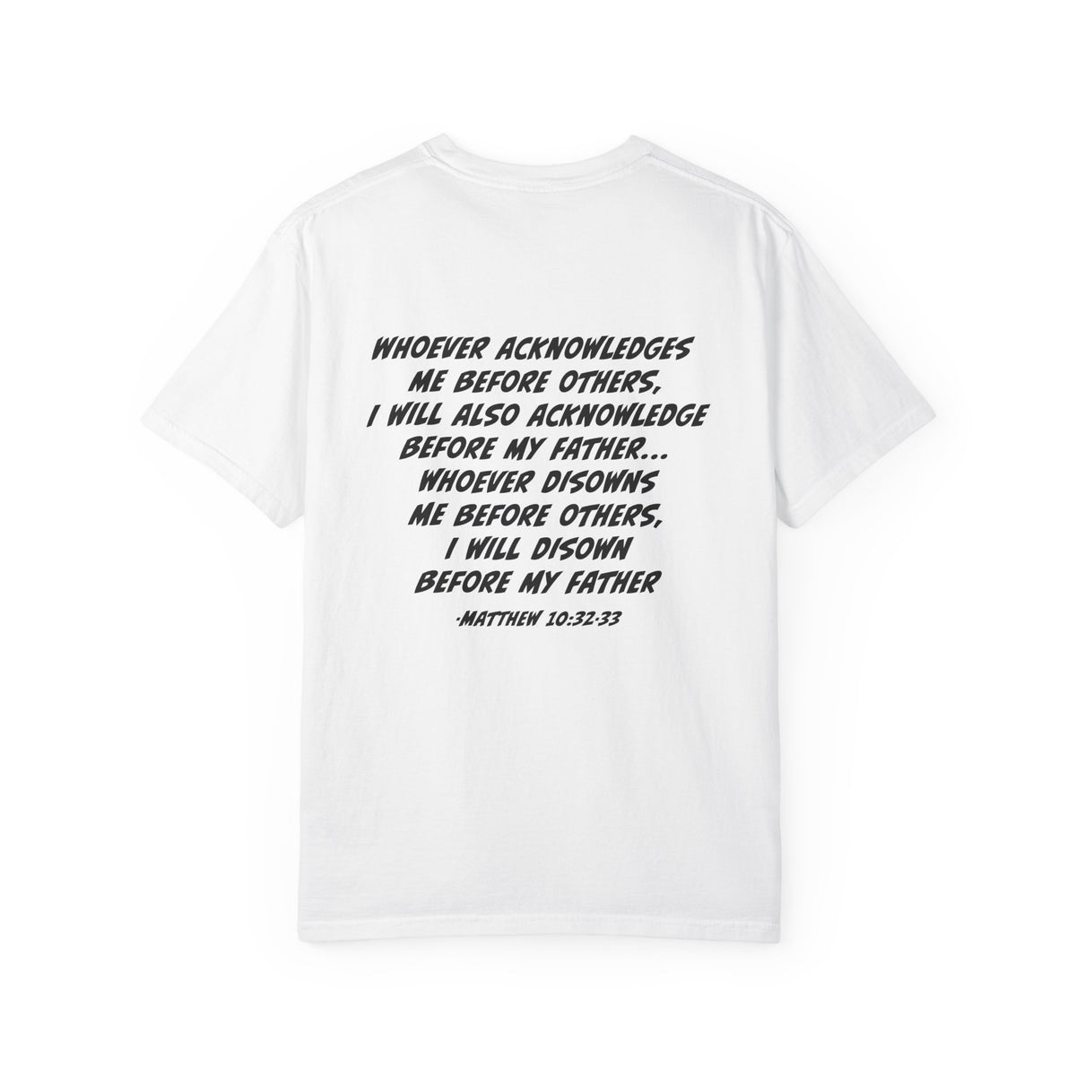 ACKNOWLEDGE ME TEE