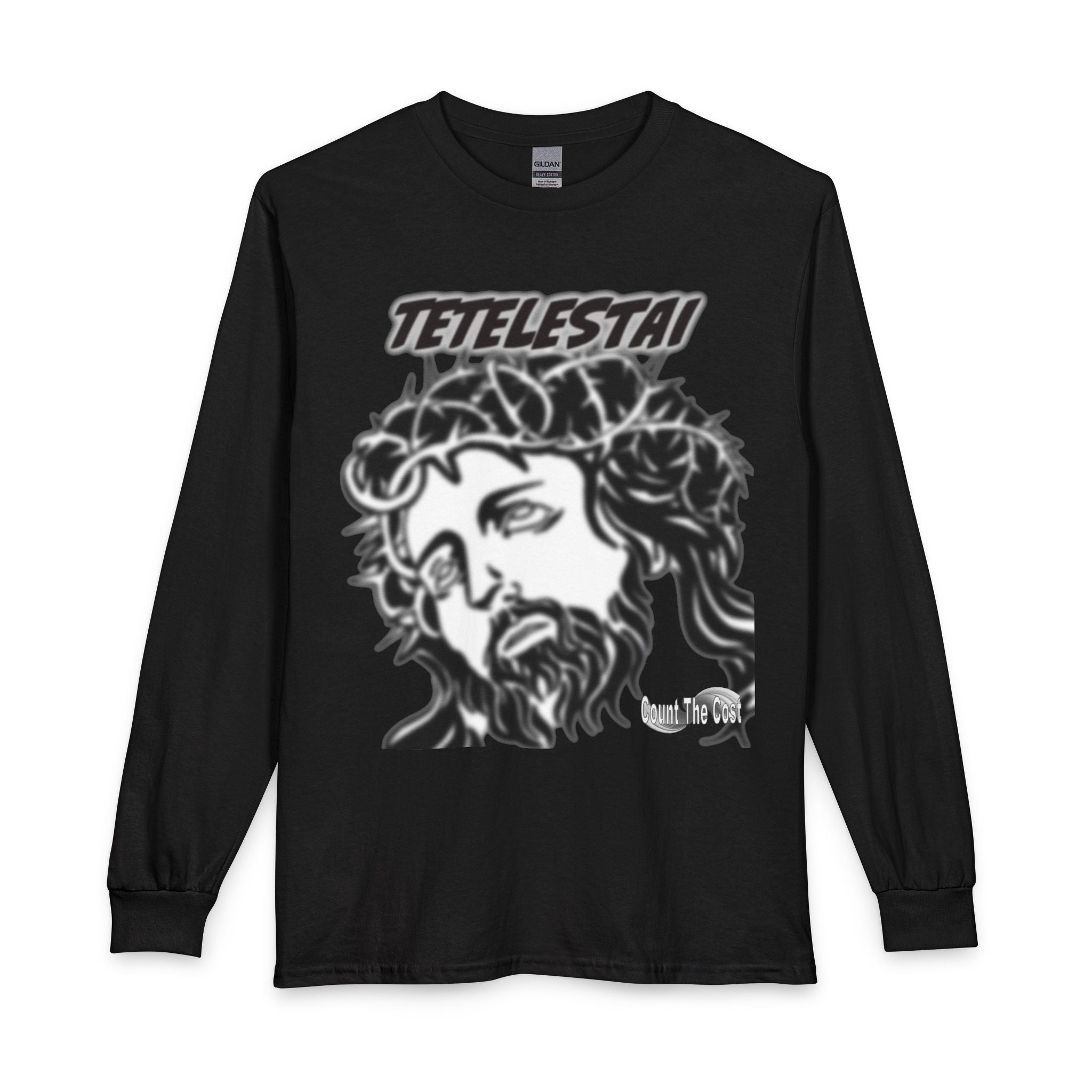 Tetelestai 'It Is Finished' Long Sleeve Tee — Jesus Christian Shirt
