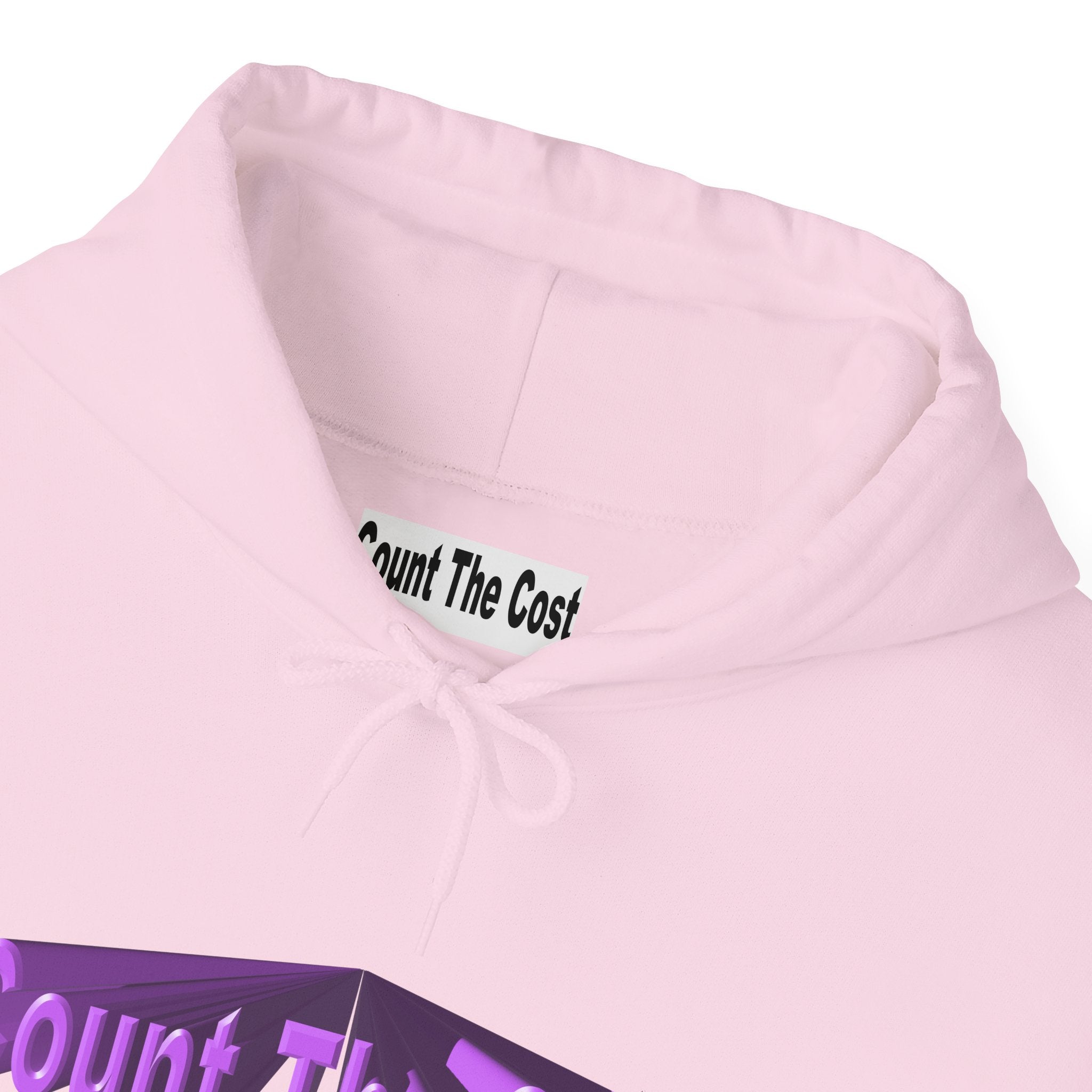 Count The Cost Hoodie — Christian Faith Quote Pullover (Matthew 10:32–33)