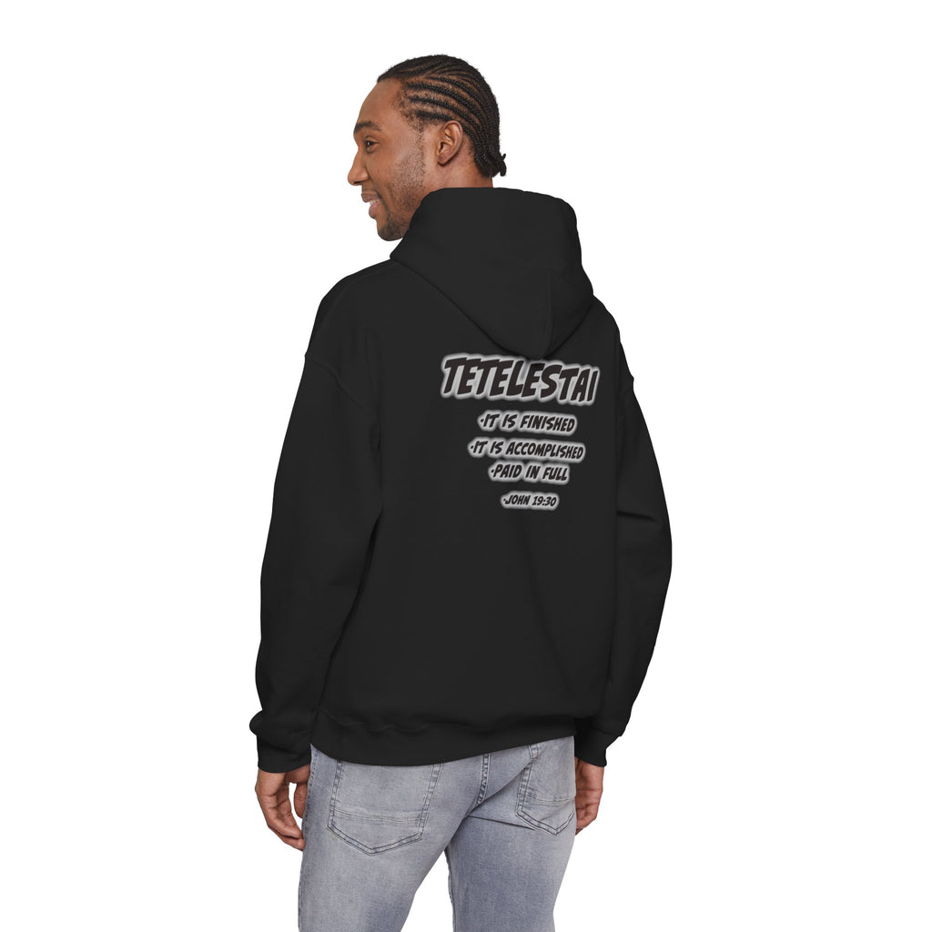 Jesus 'It Is Finished' Hoodie — Tetelestai Christian Pullover