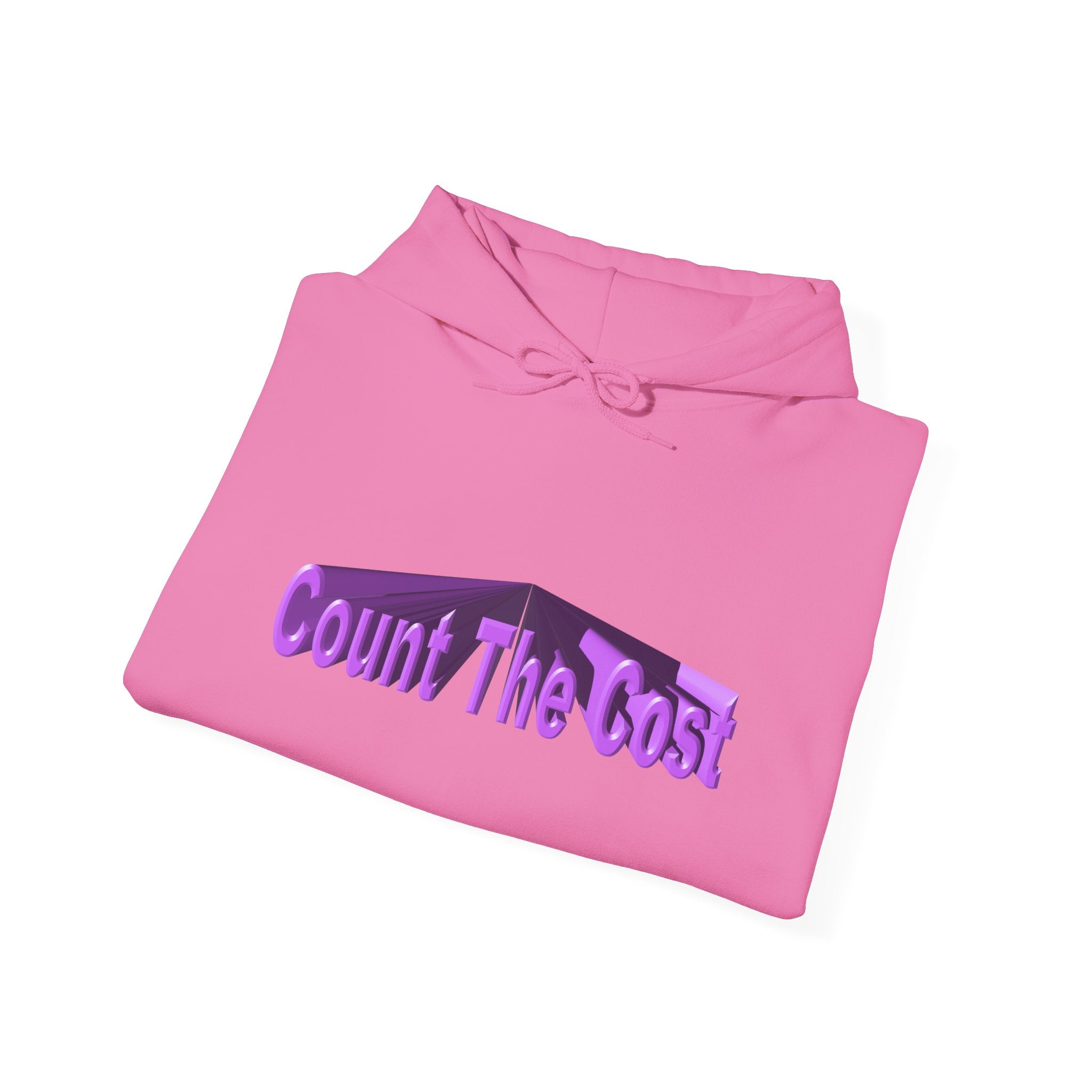 Count The Cost Hoodie — Christian Faith Quote Pullover (Matthew 10:32–33)