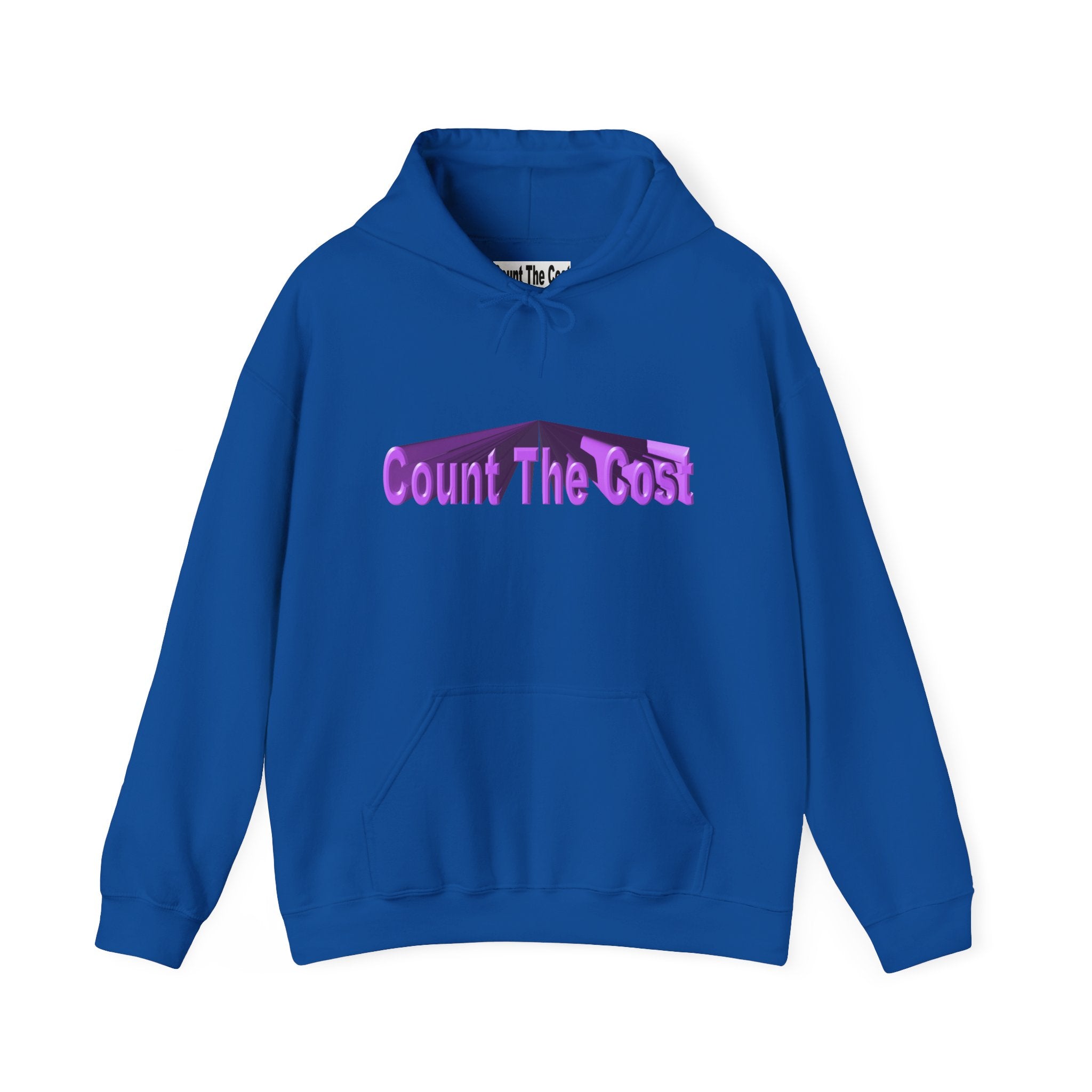 Count The Cost Hoodie — Christian Faith Quote Pullover (Matthew 10:32–33)