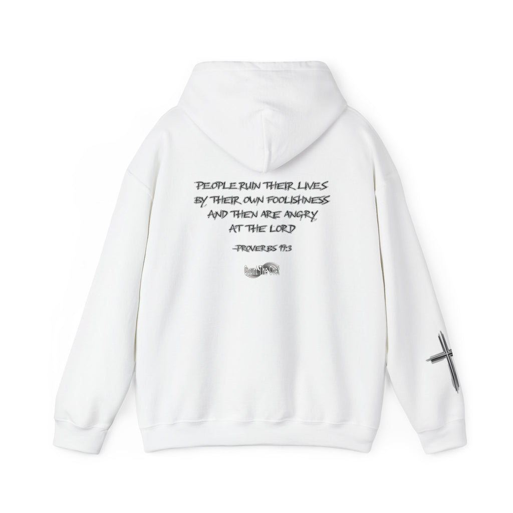 Hoodie — "Who Controls You?" Christian Scripture Graphic Hoodie