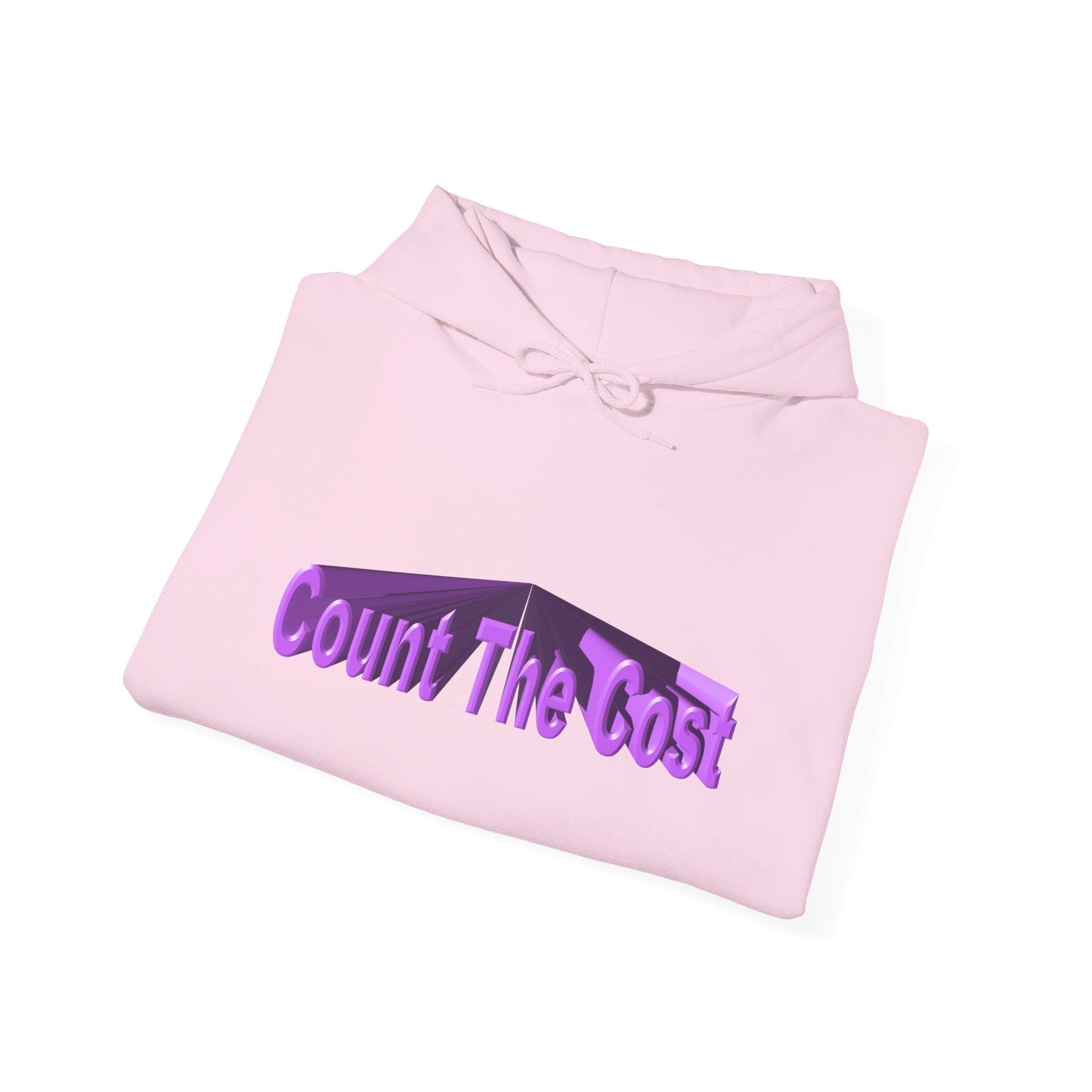 Count The Cost Hoodie — Christian Faith Quote Pullover (Matthew 10:32–33)