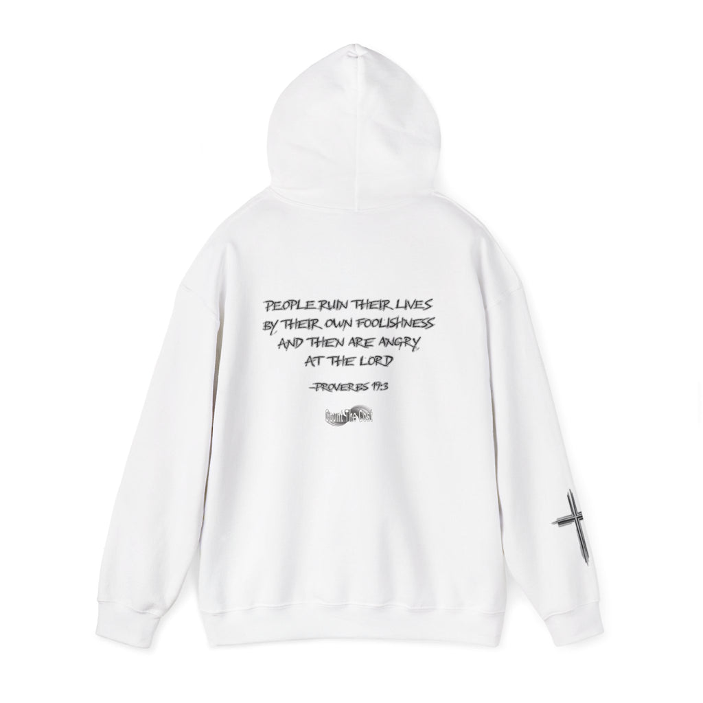 Hoodie — "Who Controls You?" Christian Scripture Graphic Hoodie