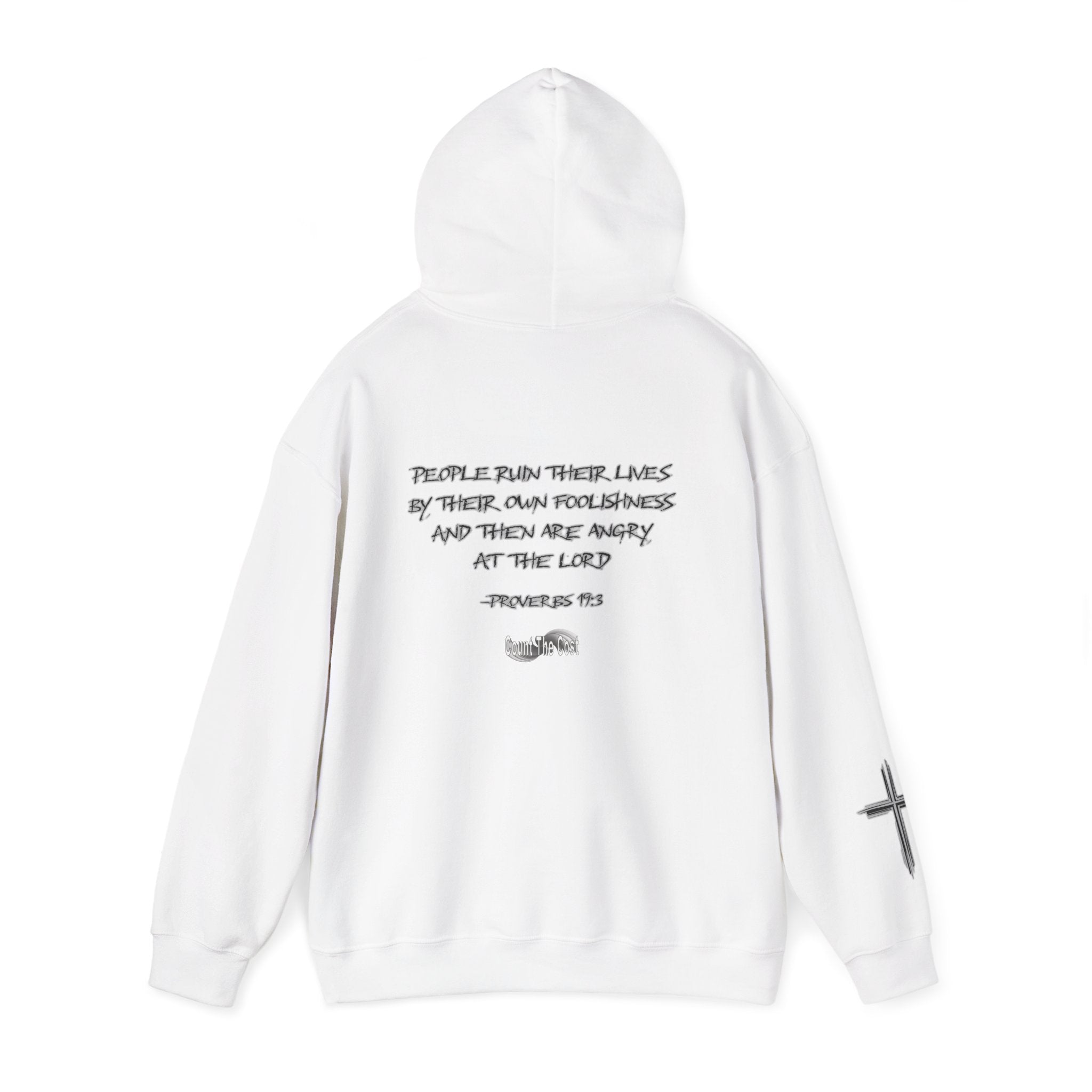 Hoodie — "Who Controls You?" Christian Scripture Graphic Hoodie