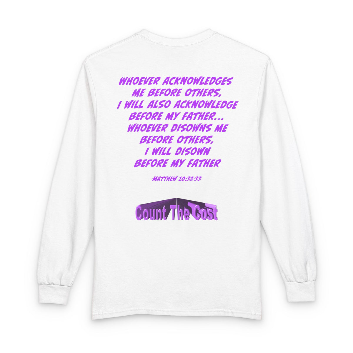 ACKNOWLEDGE ME LONG SLEEVE