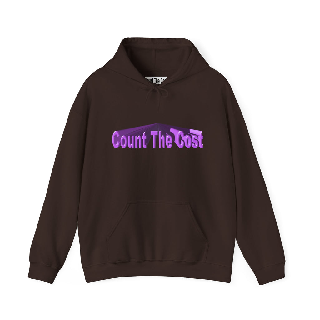 Count The Cost Hoodie — Christian Faith Quote Pullover (Matthew 10:32–33)