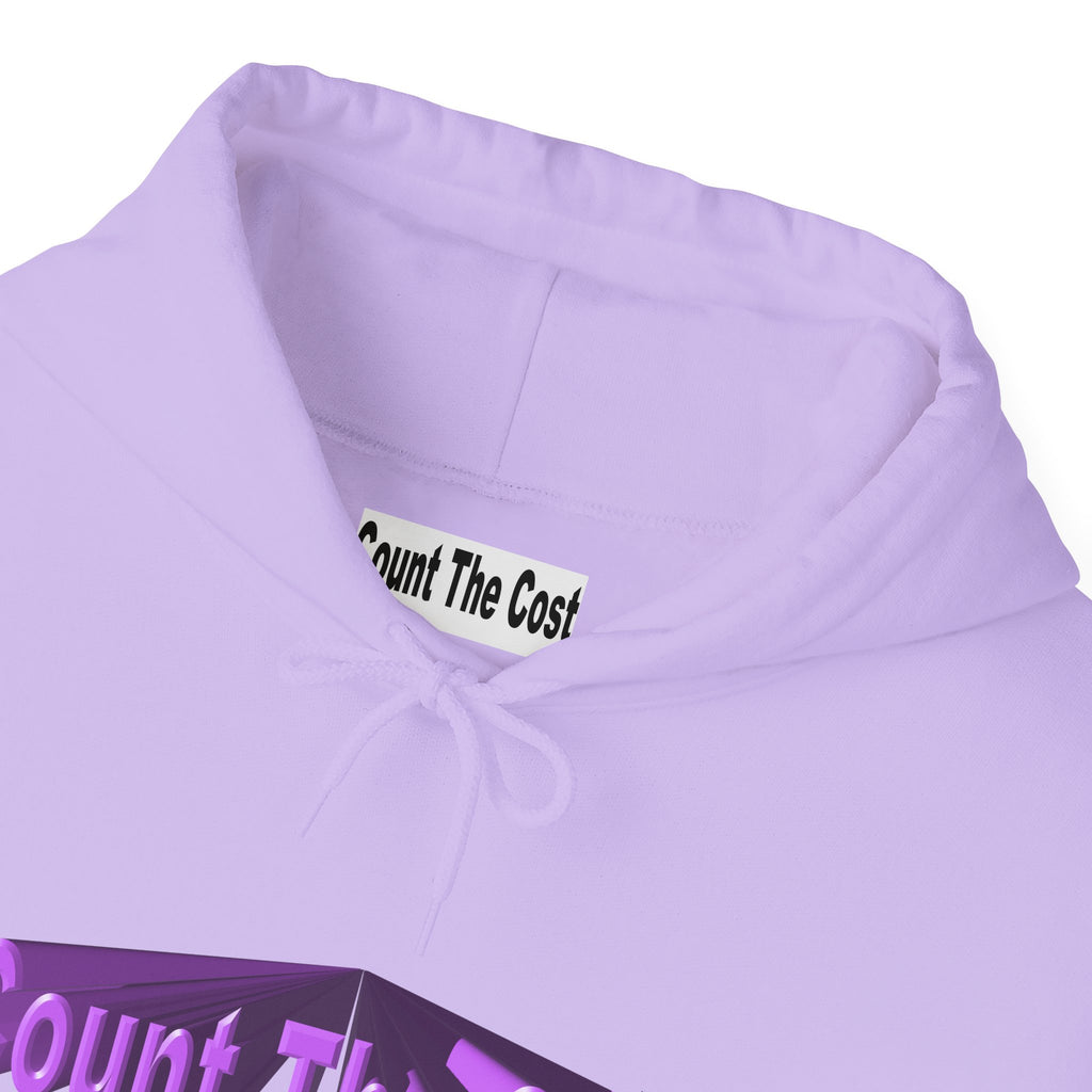 Count The Cost Hoodie — Christian Faith Quote Pullover (Matthew 10:32–33)