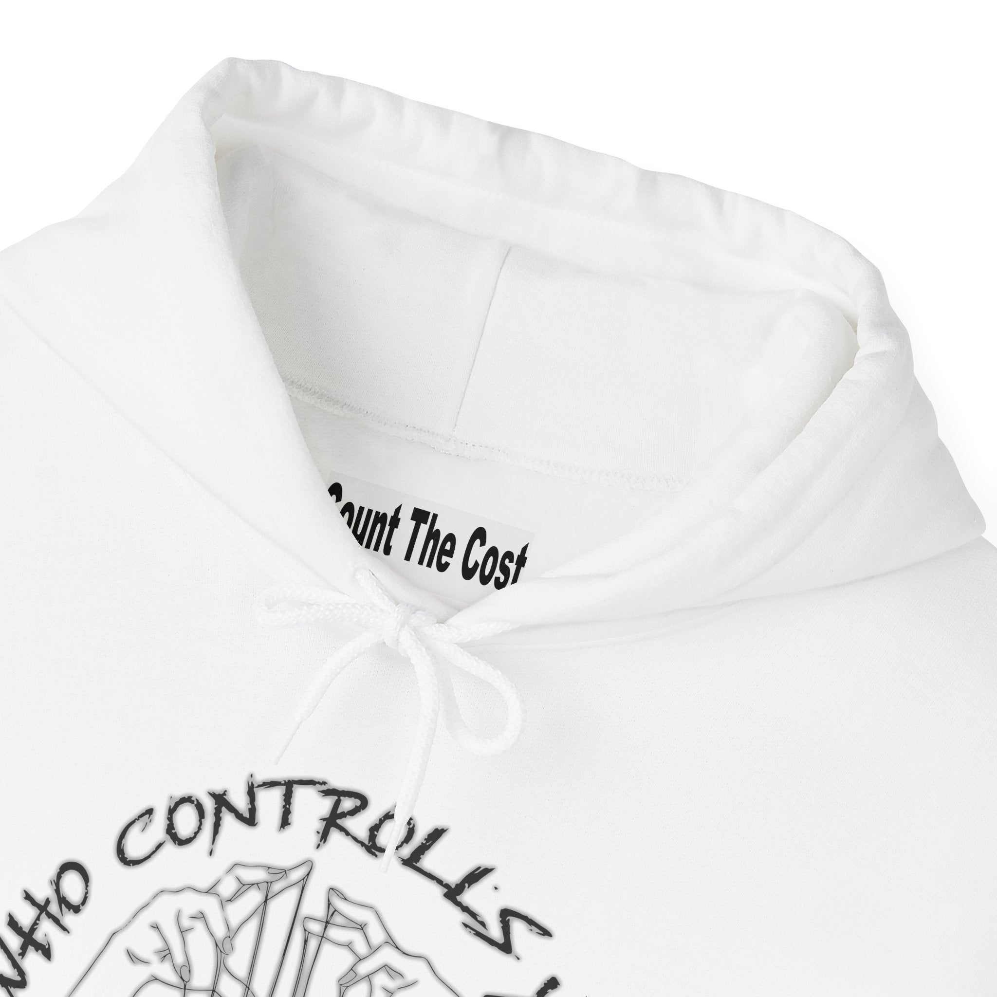 Hoodie — "Who Controls You?" Christian Scripture Graphic Hoodie