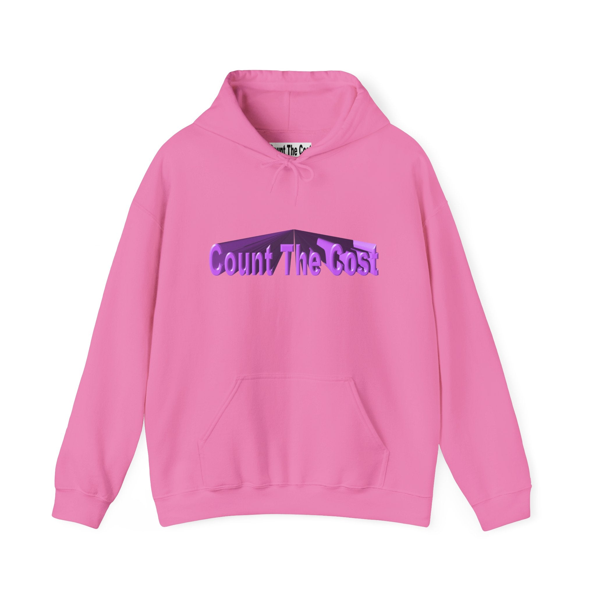 Count The Cost Hoodie — Christian Faith Quote Pullover (Matthew 10:32–33)