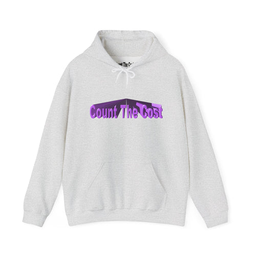 Count The Cost Hoodie — Christian Faith Quote Pullover (Matthew 10:32–33)