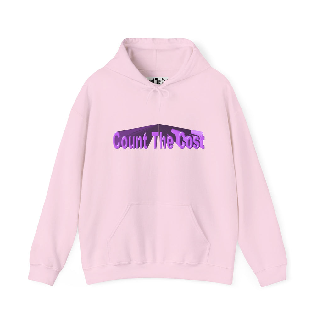 Count The Cost Hoodie — Christian Faith Quote Pullover (Matthew 10:32–33)