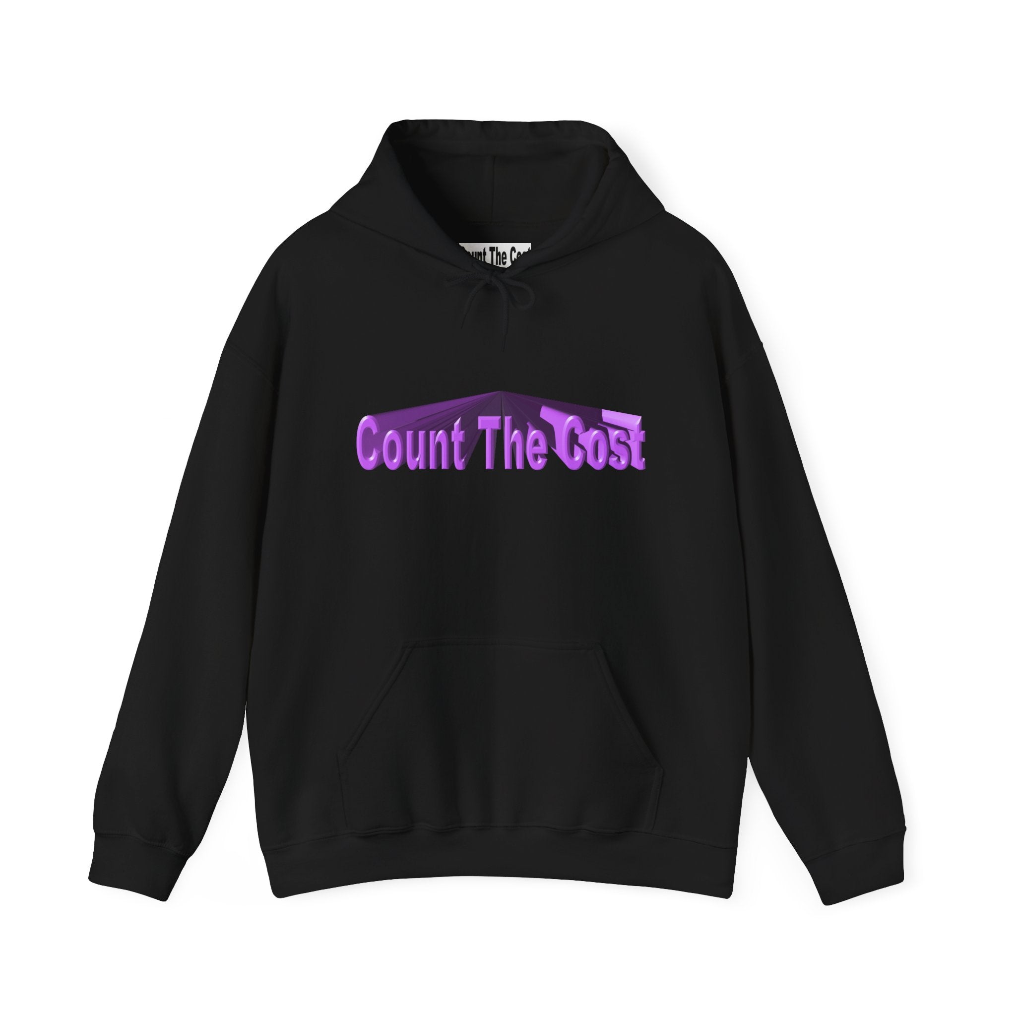 Count The Cost Hoodie — Christian Faith Quote Pullover (Matthew 10:32–33)
