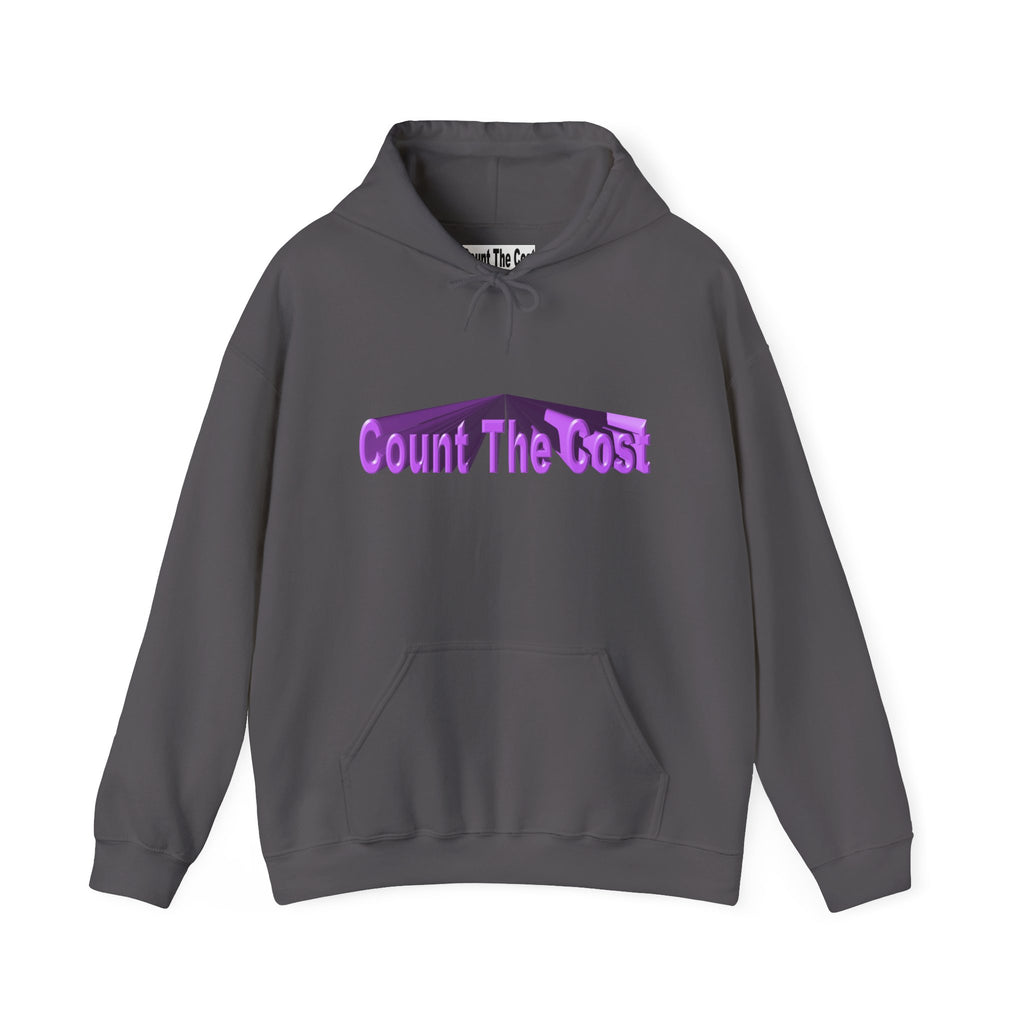 Count The Cost Hoodie — Christian Faith Quote Pullover (Matthew 10:32–33)