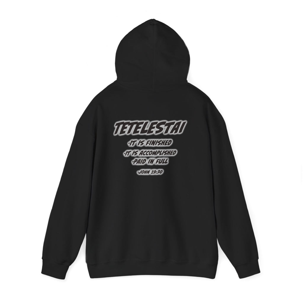 Jesus 'It Is Finished' Hoodie — Tetelestai Christian Pullover